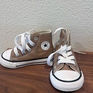 Converse Kids High-Top Sneakers - Brown
